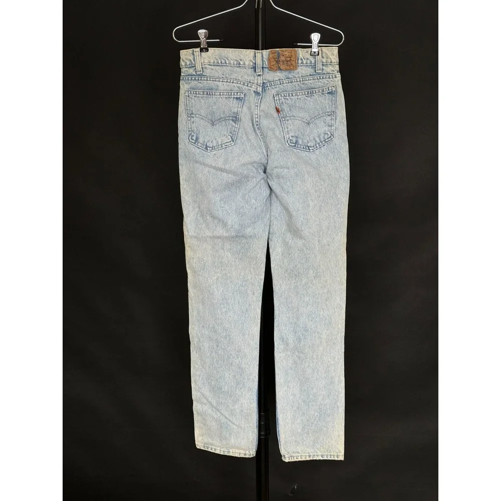 1980's Levi's Vintage Orange Tab Jean Student 30 X 32 Measure 28.5 X 30 USA Made